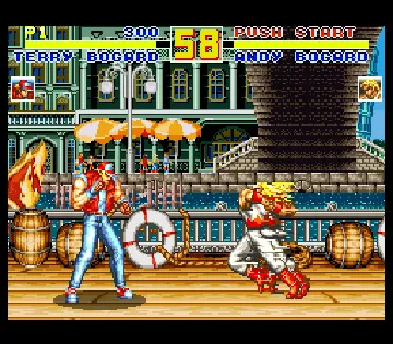 Fatal Fury Special (USA) screen shot game playing